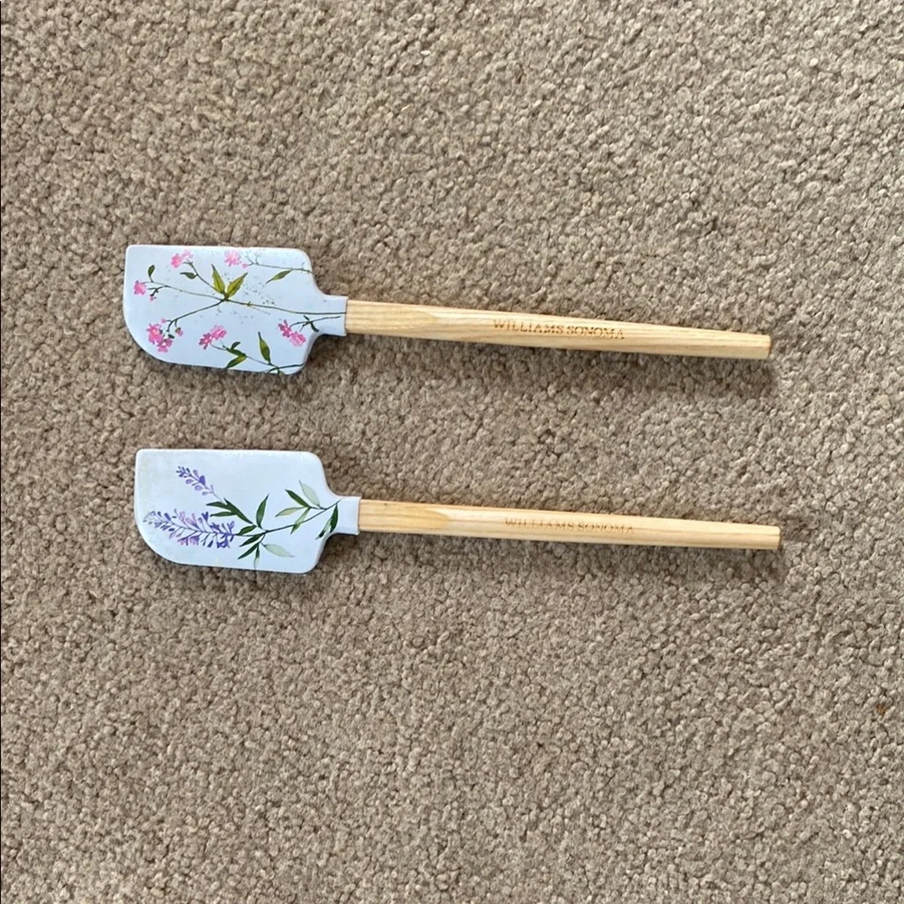Floral Silicone Spatula Set